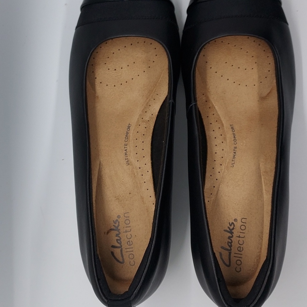Clarks‎ Juliet Monte Flats Womens Size 8.5 Black - Picture 5 of 5
